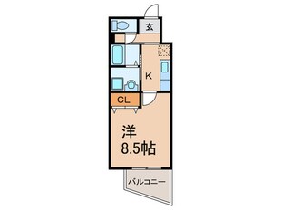 カレントスクエアの物件間取画像